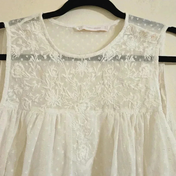 Zara Lace Embroidered Blouse - Picture 4 of 5